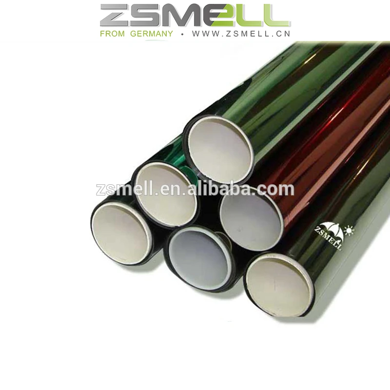 Zsmell best heat rejetion film and  high clear nano ceramic 2 ply  Self Adhesive for  car window film