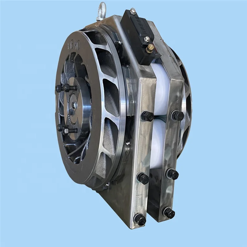 
Container truck eddy current retarder makes trip safe 