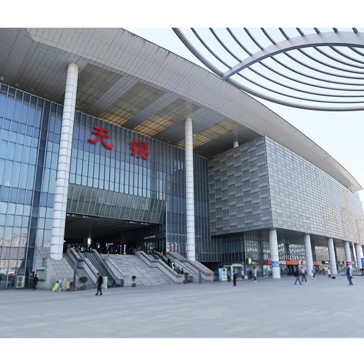 Hot Fashion Exterior Luxury Metal Curtain Wall Cladding For Commercial Building Decorative