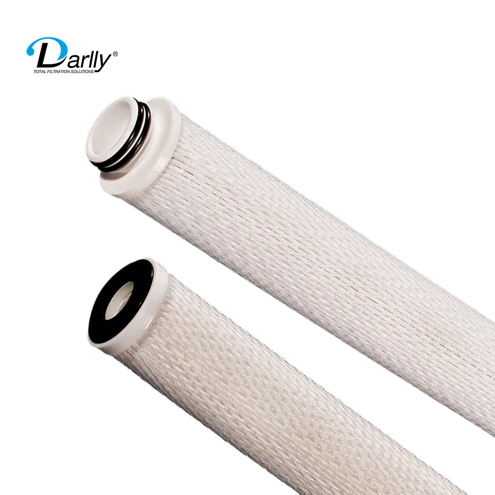 Good Feedback Darlly PP Glass Fiber Pleated Filter Cartridge MFF Series 30/40' For Industry Water Treatment