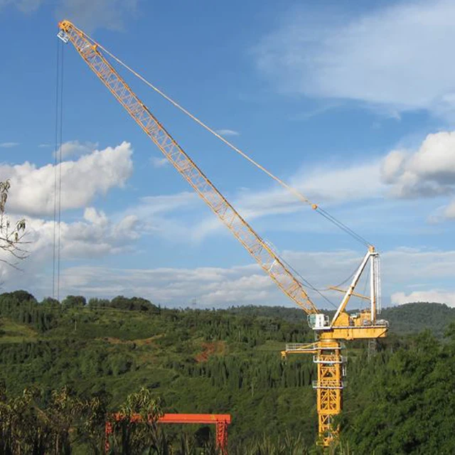 XCM G manufacture XGTL500(6048-25) 25 ton 60m luffing heavy tower crane XL400 in bangladesh