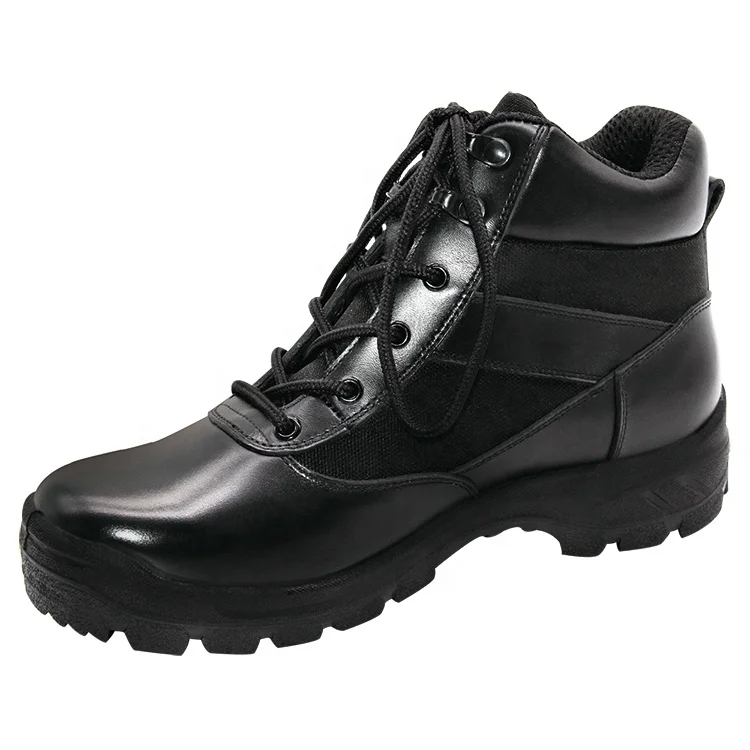 High Protection Function Leather Boots Protect Ankle Leather Boots Genderless Black Sports Shoes OEM Custom Winter Shoes for Men