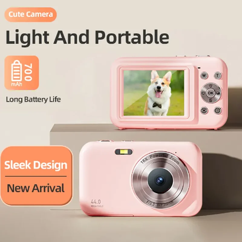 Digital Video Photo Mini Professional 1080P Vlog Small Hd Mini Used Smart Camera for Kids Baby Children Outdoor Toys Camera LL