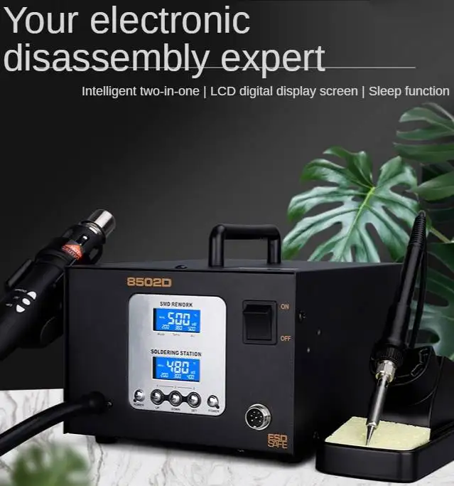 Led Digital Ser In Desering Station Bga Rework Ser Station 8586 2 In 1 700w Esd Sering Station Hot Air Gun Welder