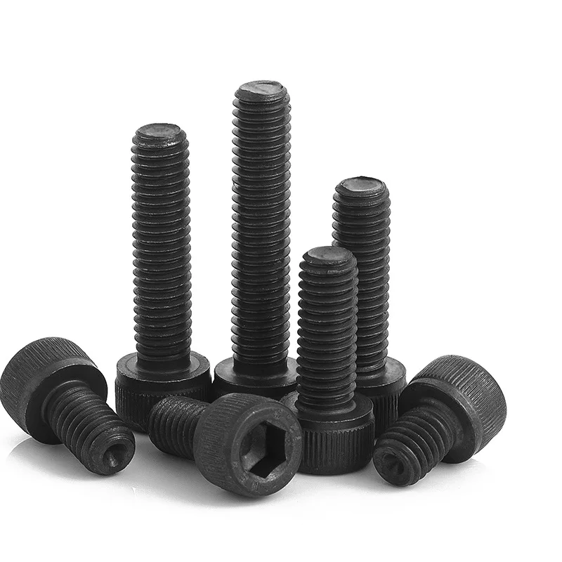 China good quality DIN912  Black Allen key bolt Flat head hex socket cap screws Countersunk bolts with 10.9 grade