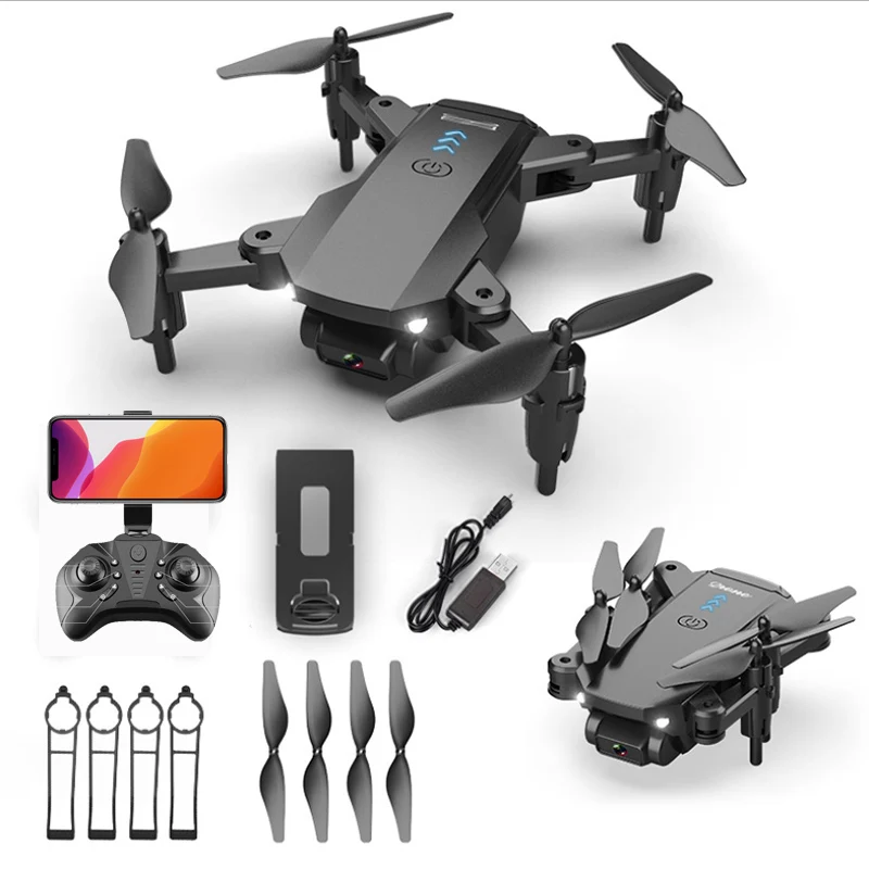 hot sale mini drone quadcopter long range long range drones with camera drones accessories best gift for teenagers K1