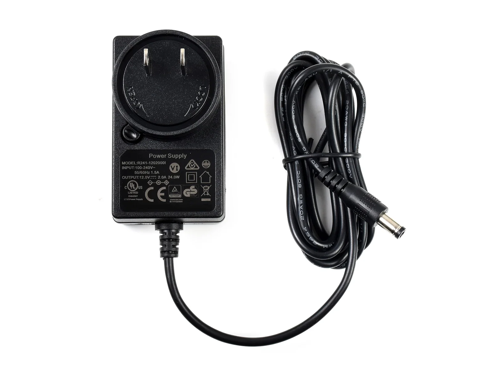 Блок питания Waveshare, адаптер питания, 12 В/2 А, выход постоянного тока