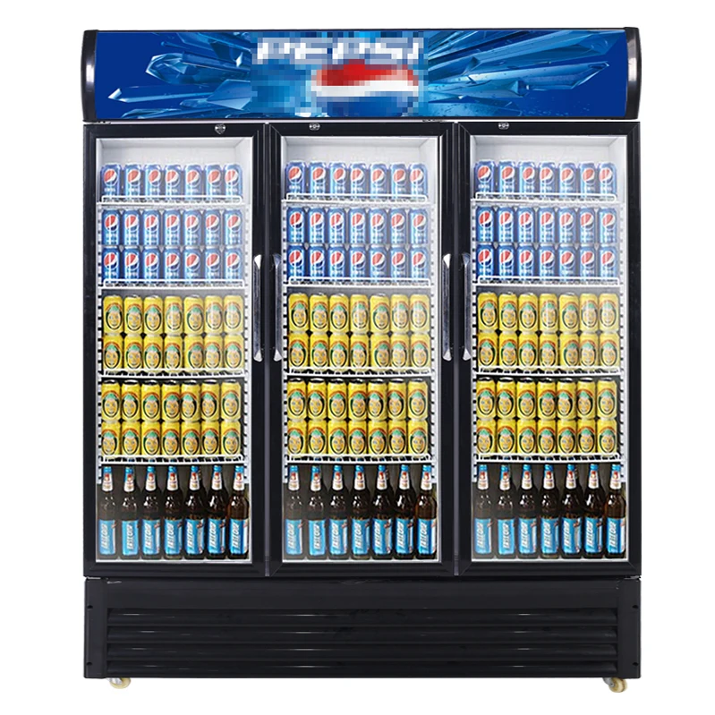 Factory Price Snowsea LC-1188 wholesale showcase lock and key  cool drinks showcase display glass showcase