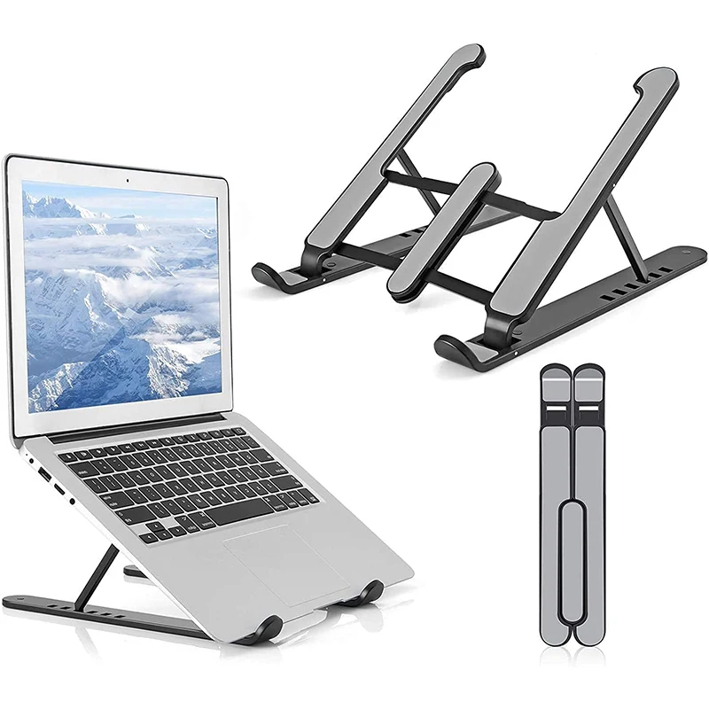 New Arrivals Computer Stand Notebook Adjustable Portal Holder Laptop Stand Aluminum Plastic abs Acrylic Laptop Stand for Laptop
