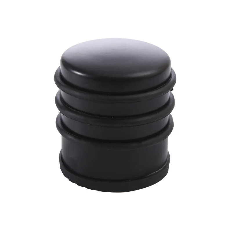 Декоративная круглая чугунная дверная пробка из нержавеющей стали