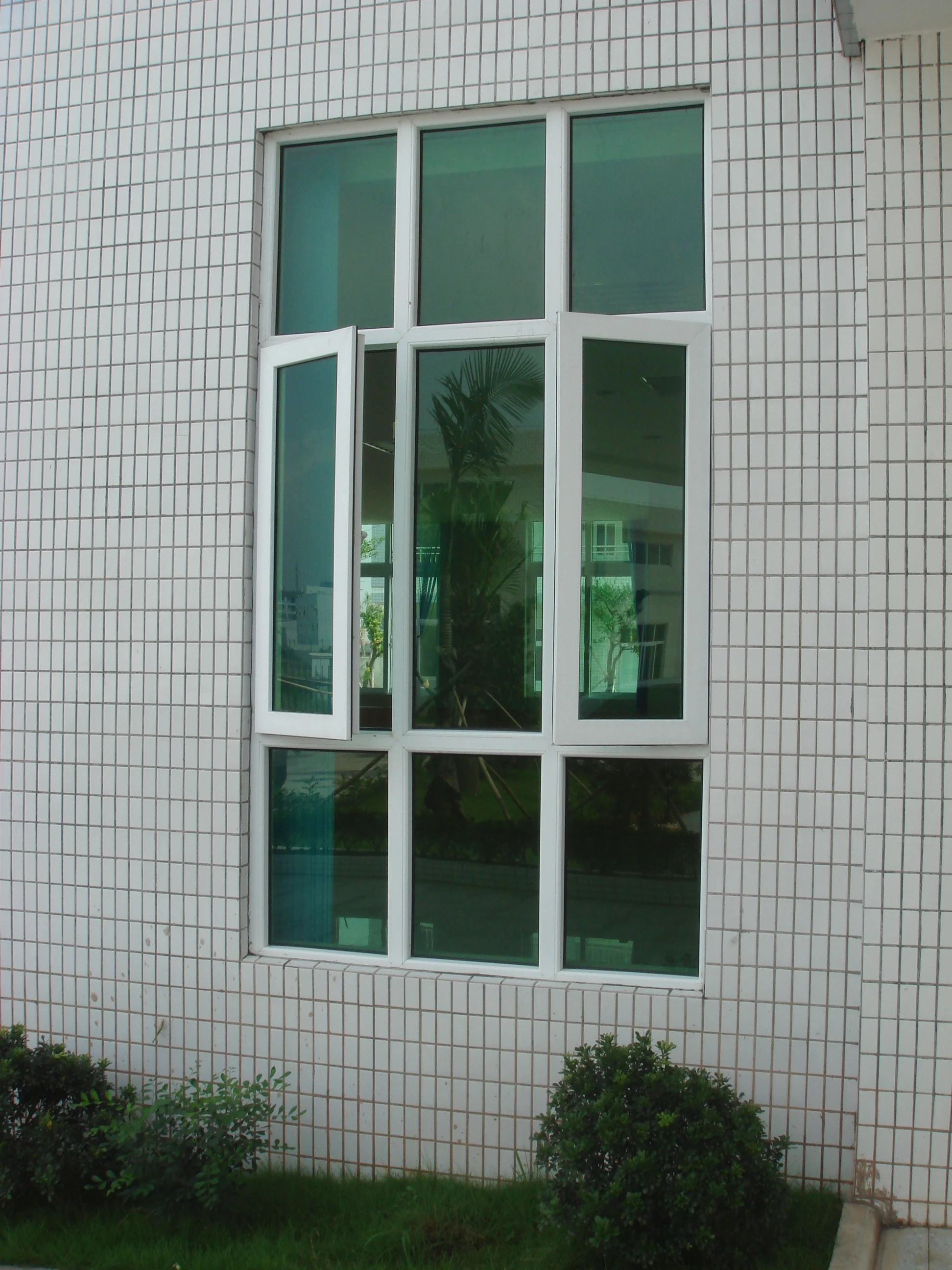 Professional Certification Upvc Windows And Door System Strong Shading Performance Double Glazed Doors And Windows
