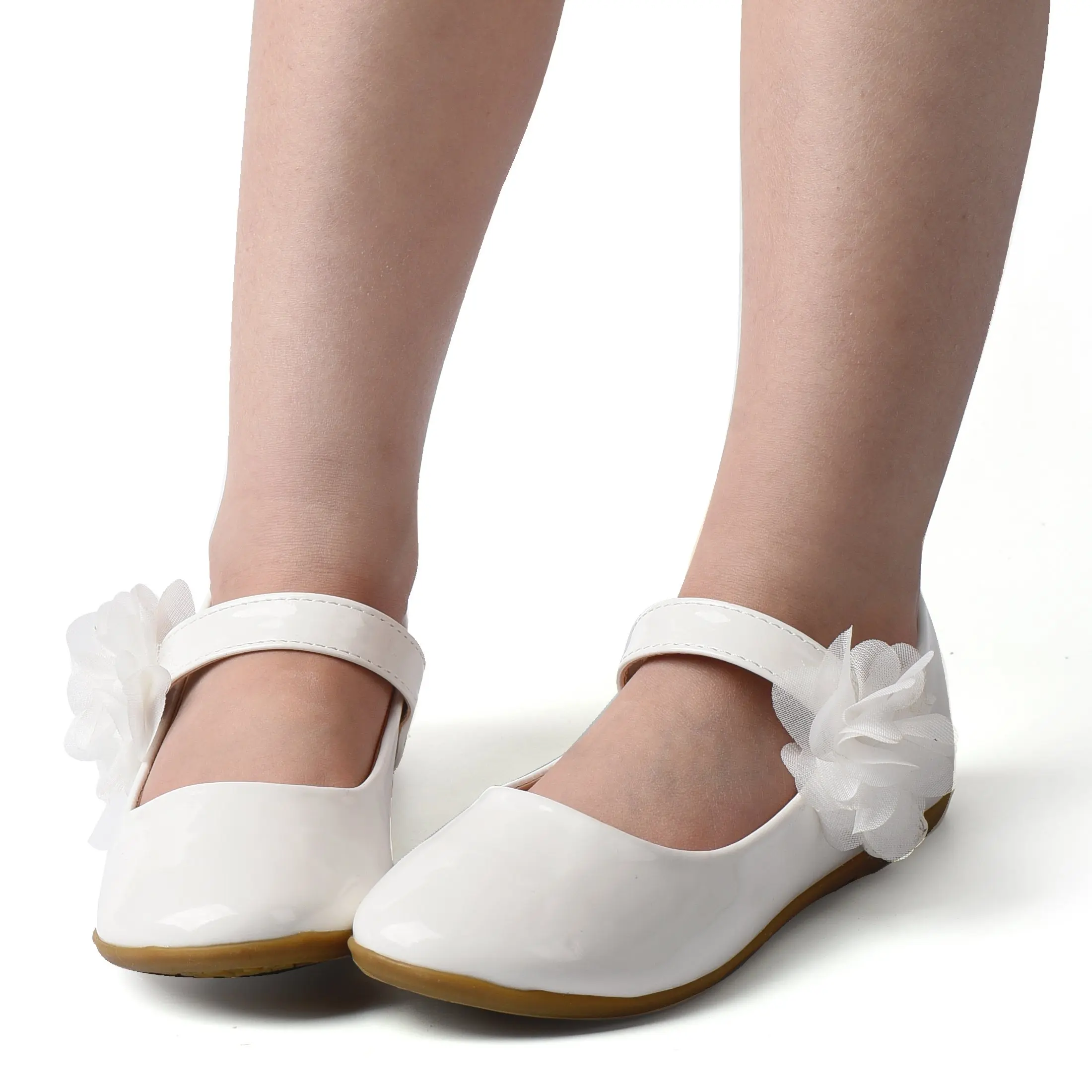 Nova Toddler white kids girls dress shoes jelly sandals for kids girl suitable for summer