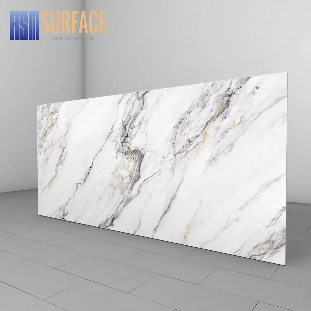 3200*1600 мм 3D чернильная печать кварц 2 см 3 calacatta искусственный кварцевый столешница для кухни