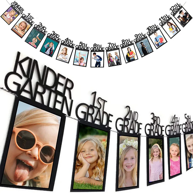 2023 Graduation Party Banner Decoration Creative Paper Photo Frame Banner Customization