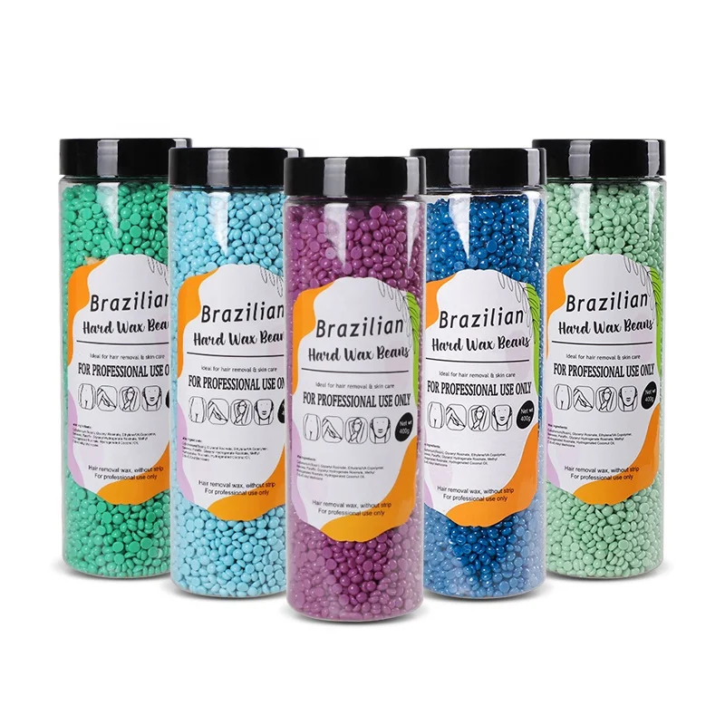 400g Hair Remova Hard Wax Beans Depilatory Hard wax beads for Women