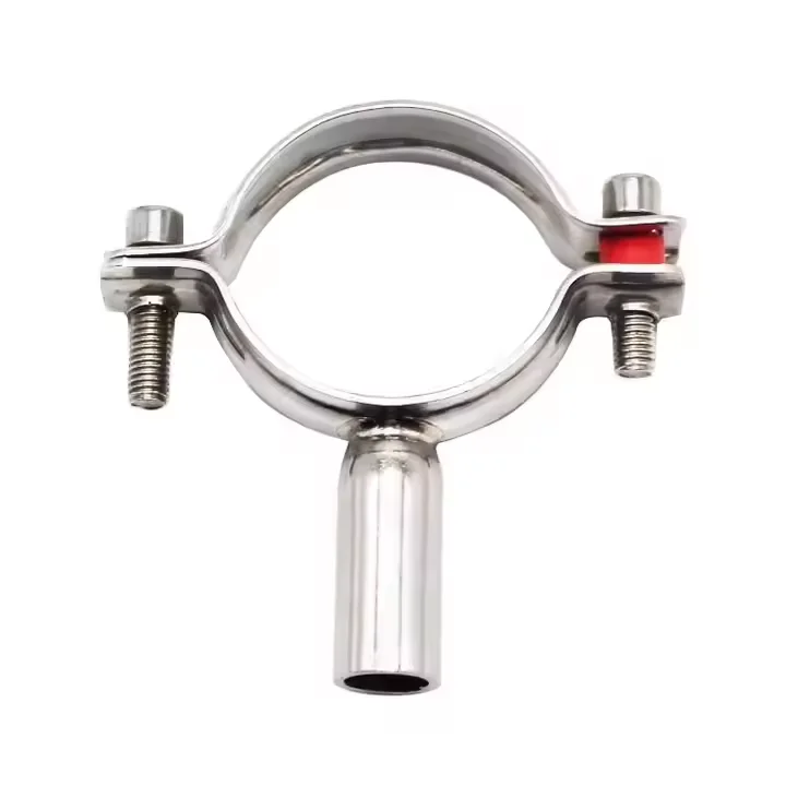 Sanitary Stainless Steel 304 Tube Support Low Moq Pipe Holder Brackets