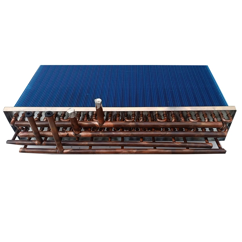 Aluminum finned evaporator  air dryer condenser