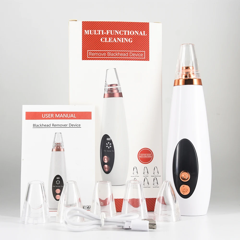 Factory Direct Home New Deep Cleaning Automatic Vacuum Suction Pore Cleaner Electric Blackhead Remover Vacuum