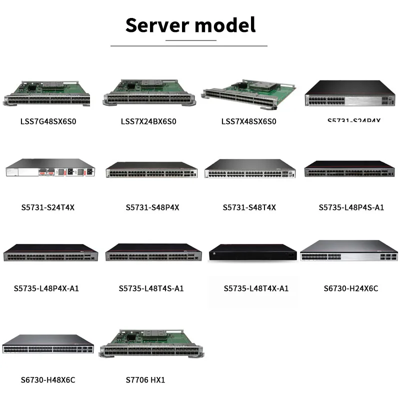 HW 24 Ports POE Gigabit SFP Switch Six 40GE QSFP28  Optional License 1 Power Supply Authorization Available S6730-H24X6C