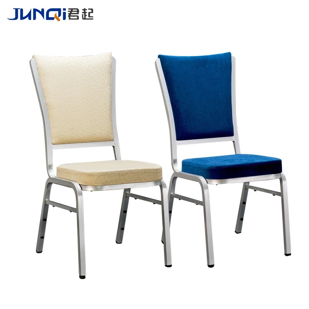 Modern design cheap aluminum stacking banquet chair aluminum chair for sale