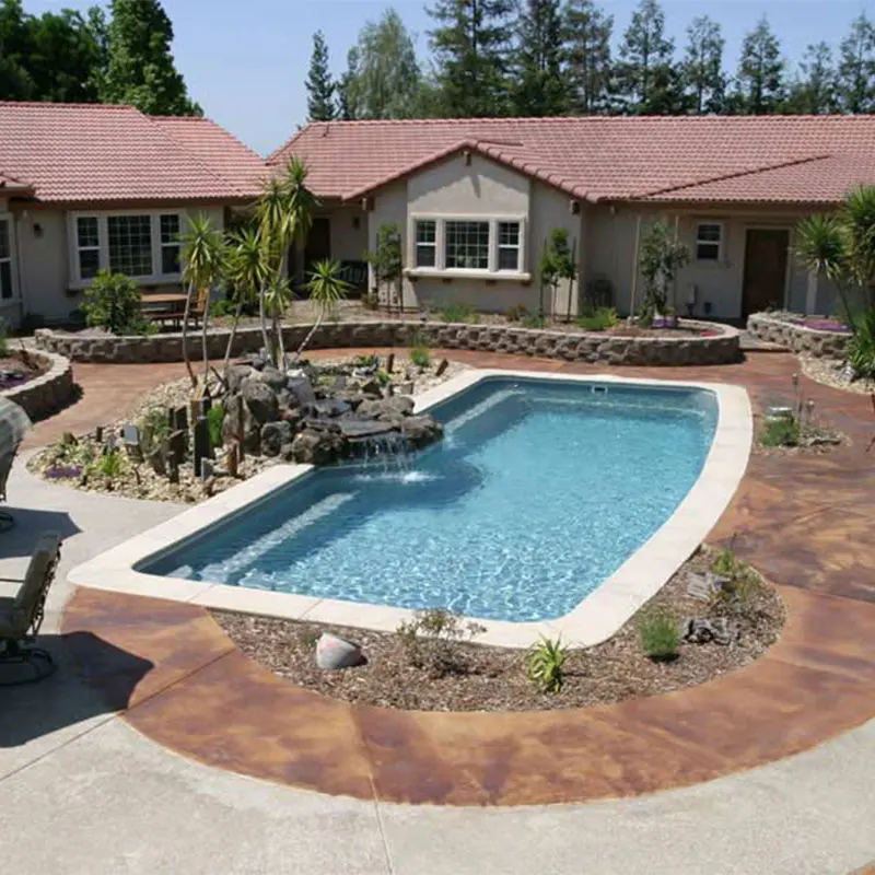 Factory customization fibreglass above ground pool best permanent above ground pool