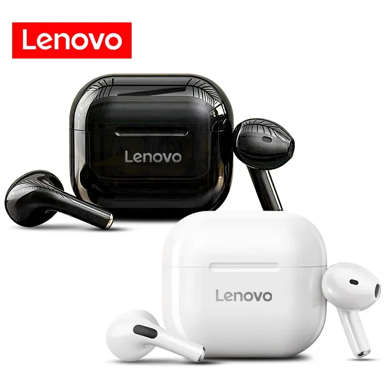 Original Lenovo LP40 wireless headset noise reduction HIFI Sound Low-latency gaming headsets wireless sport earphone