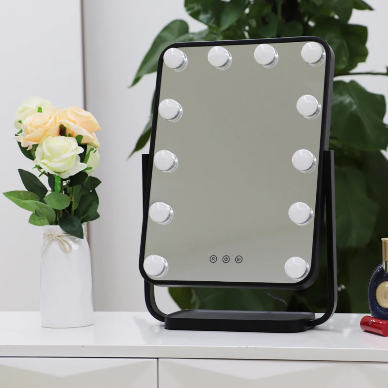 Dressing Table Hollywood Vanity Set Makeup Mirror with LED Lights