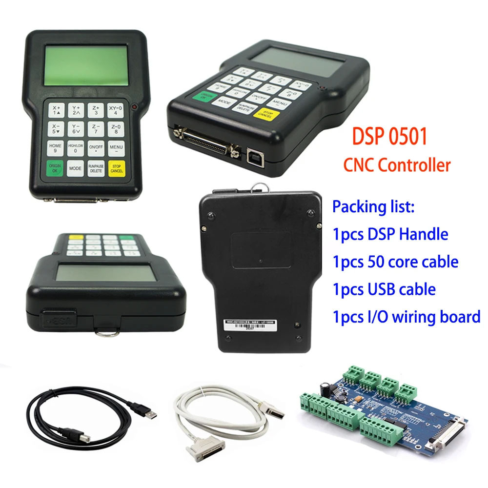 3 оси контрольная карта system axis CNC usb-пду 0501 DSP контроллер для ЧПУ Ручка дистанционного английская