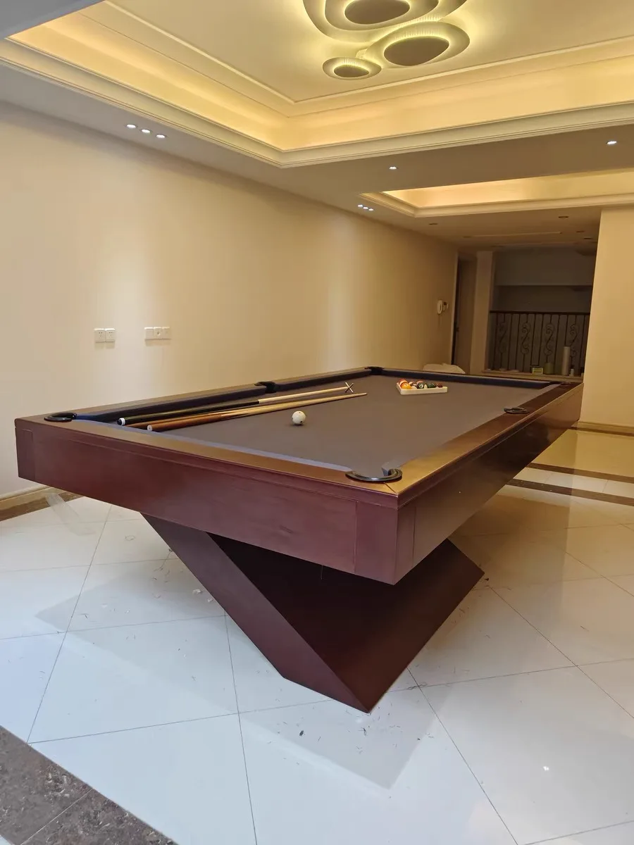 Superior Quality Mesa De Billar 8ft 9ft Solid Wood Slate Top Billiard Pool Table