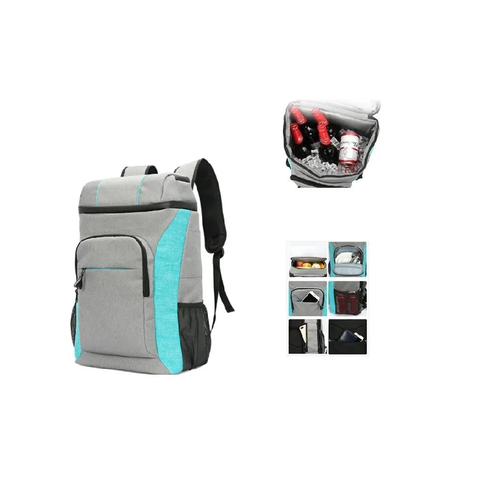 FREE SAMPLE Oxford Big Cooler Bag Thermo Lunch Picnic Box Insulated Cool Backpack Ice Pack Fresh Carrier Thermal Shoulder Bags