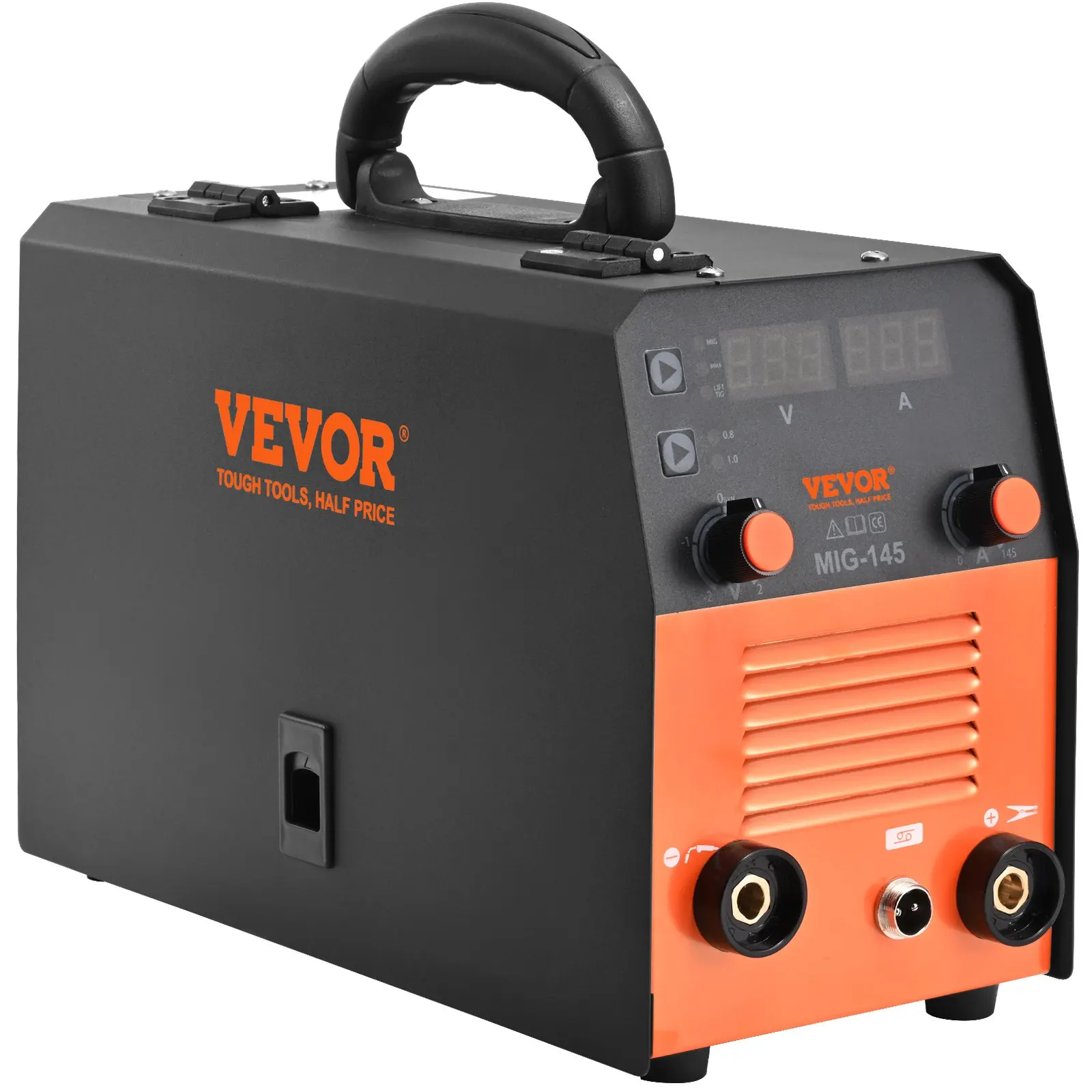 VEVOR TIG Welder 3 in 1, 110V High Frequency TIG/Stick/Clean Welding Machine W/IGBT Inverter, 155Amp Digital Arc Welder