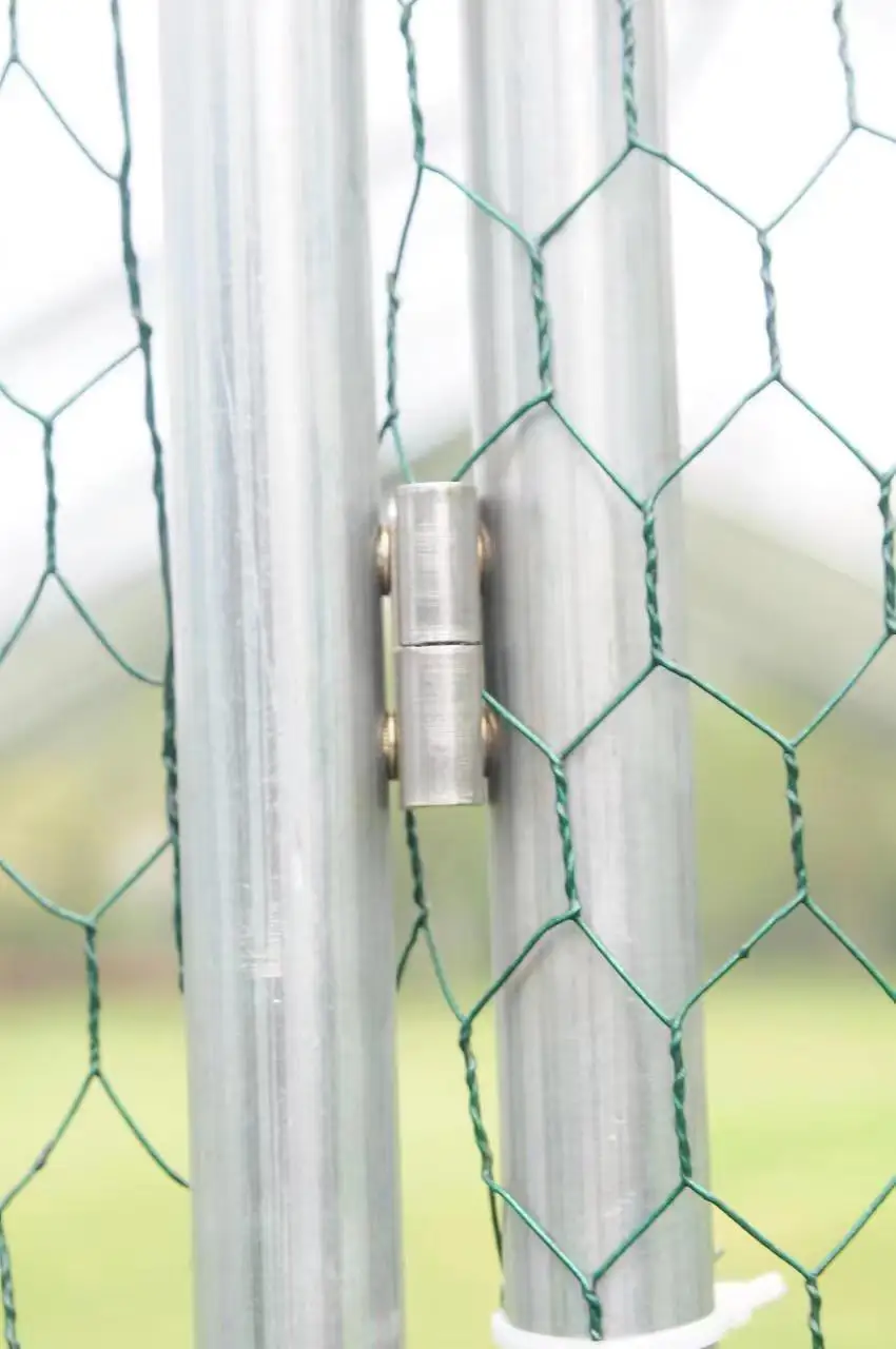 Galvanized Steel Chicken Coops for Outdoor Backyard Farm Garden