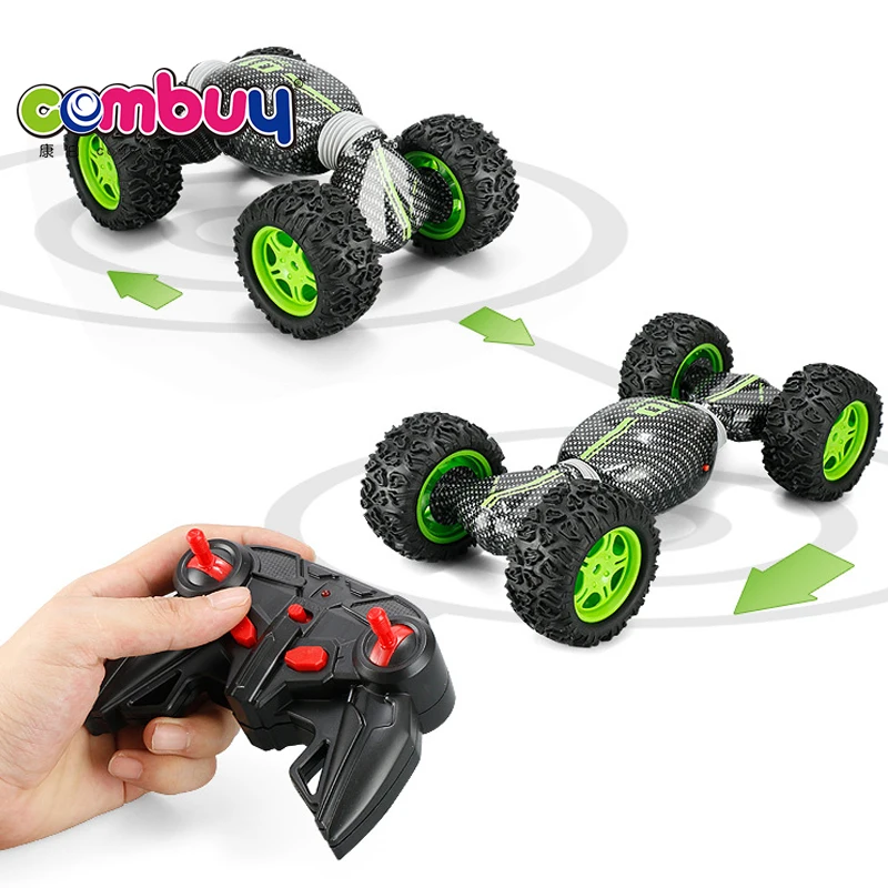 Горячая Распродажа 1:14 пульт дистанционного управления Комплект Дети играют 6-канальный rc stunt автомобилей игрушки