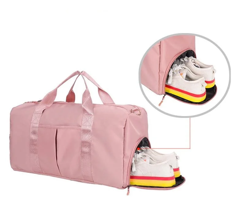 New Sports Wet And Dry Separation Nylon Waterproof Sports Swimming Gym Duffle Bag Yoga travel Hiking camping Tote shoulder bags