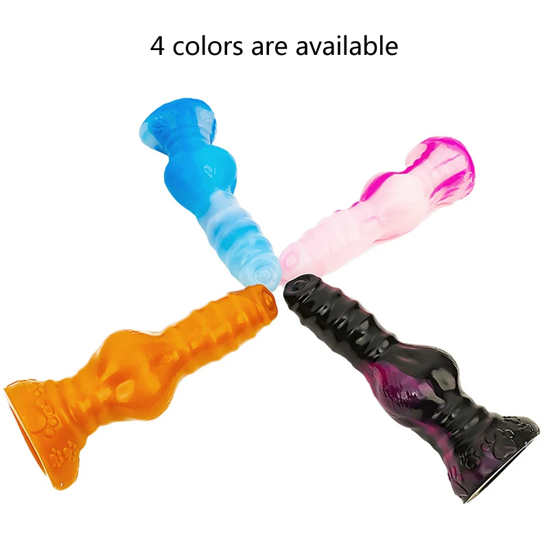 New arrival dog dildo realistic sex toy high quality liquid silicone dog cock dildo factory direct wholesale animal dildos dog