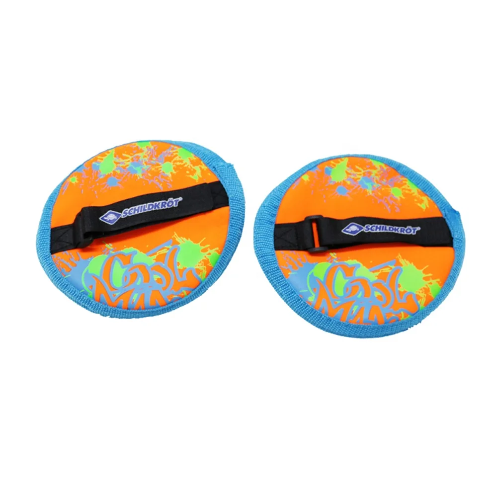 new arrival soft neoprene sticking school playing kids catch ball set game