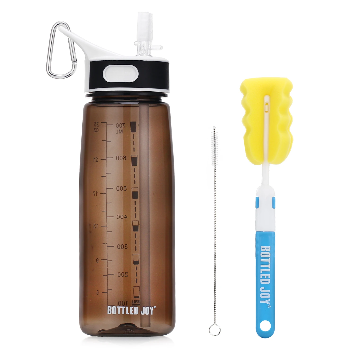 
Free sample portable 800ml tritan BPA-free sports plastic water bottles with custom logo 