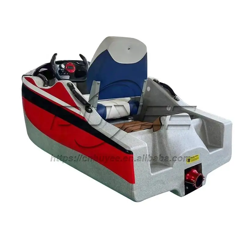 Water Surfing Electric Karting Boat Surfboard Electric High Speed Boat Small Powerful Jet Boat