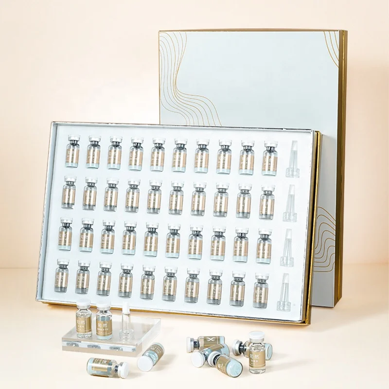 Синяя медная Пептидная замороженная Сыворотка для лица от морщин OEM/ODM