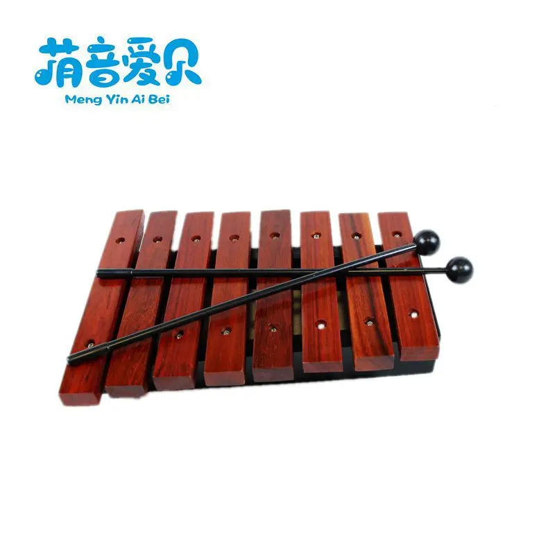Xylophone Percussion Hot Sale Kids Educational Instruments 8 Tones Musical