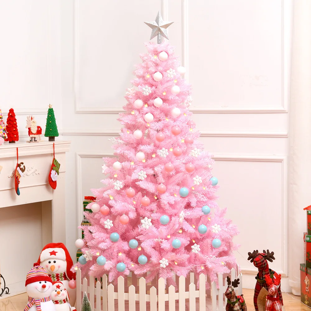 luxury Christmas tree decoration Christmas gift cherry blossom pink Christmas tree 1.2m 1.5 m 1.8m