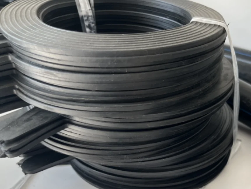 Industrial supplies High quality sealed shock absorption isolation non-slip pipe rubber pad