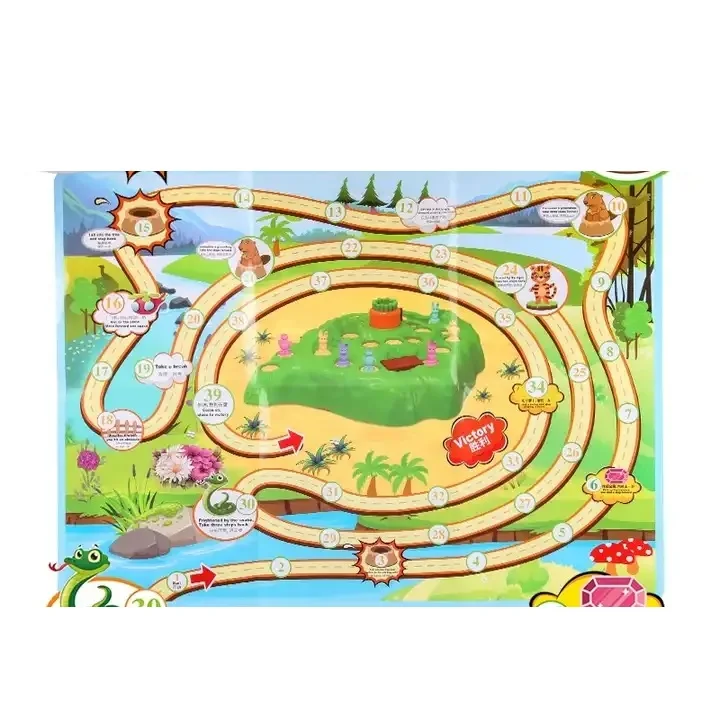 2022 toy board game bunny cross country chess rabbit competitive trap challenge desktop game interactive toy for kids