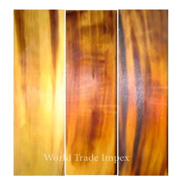 Ox horn plates for making spectacles frame