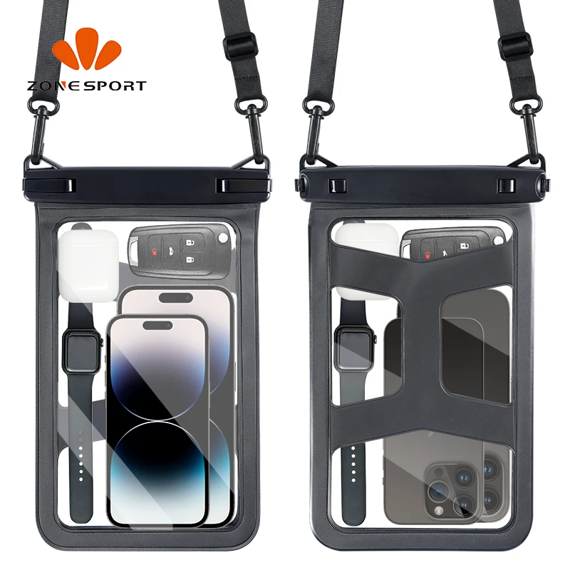 Универсальный Водонепроницаемый Чехол для телефона Ipx8 с ремешком занятий водными видами спорта на открытом воздухе лодочного пешего туризма