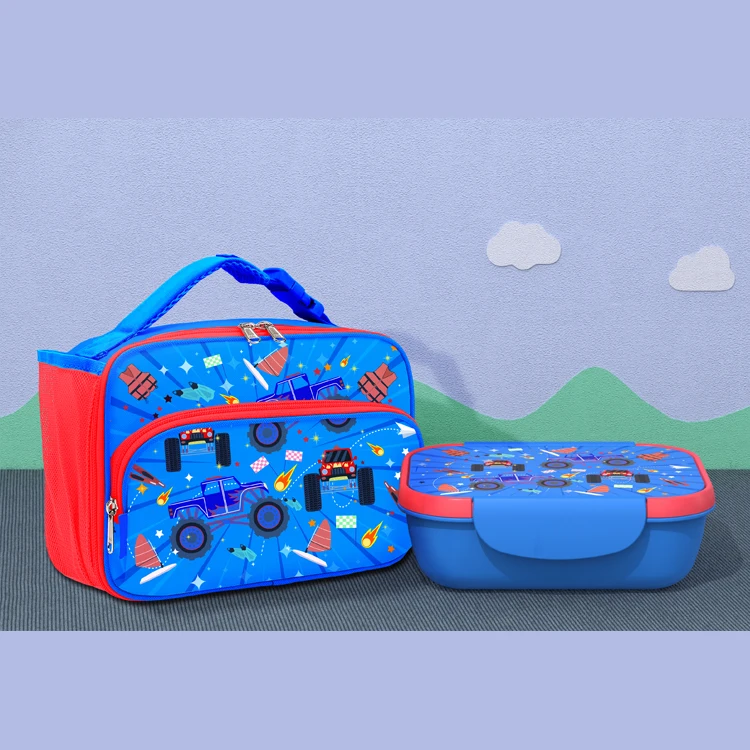 Free Samples After Inquiry Eco Food Grade Leakproof Ultra Thin Microwave Safe BonBon Kids Bento Lunch Box With 4 Locks