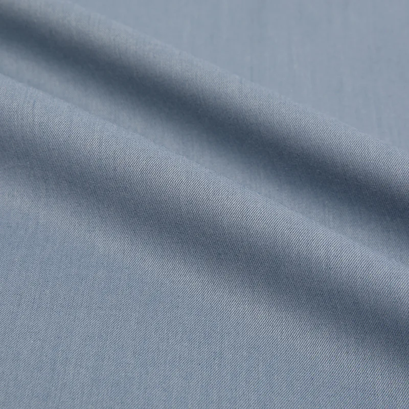 240gsm Peached Cotton Twill Spandex Fabric Polyester Visocse Elastane Drill Tela Cotton Spandex Twill 16x16 70d Fabric For Pants