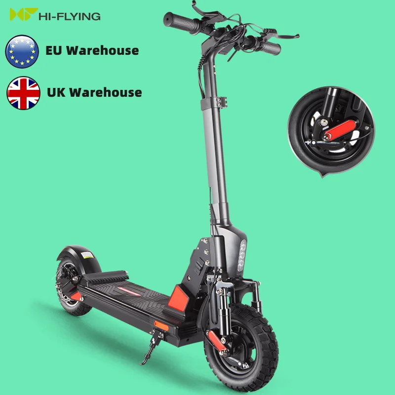 10 inch Off Road Electric Scooter adult 45 km/h 500W dual motor Electric Motorcycle Electric Scooter Fat tire EU Warehouse