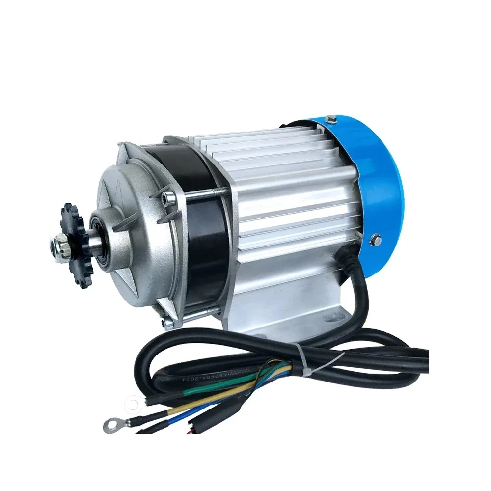 48v60V800W1000W electric three-wheel electric vehicle DC deceleration brushless mid-chain motor