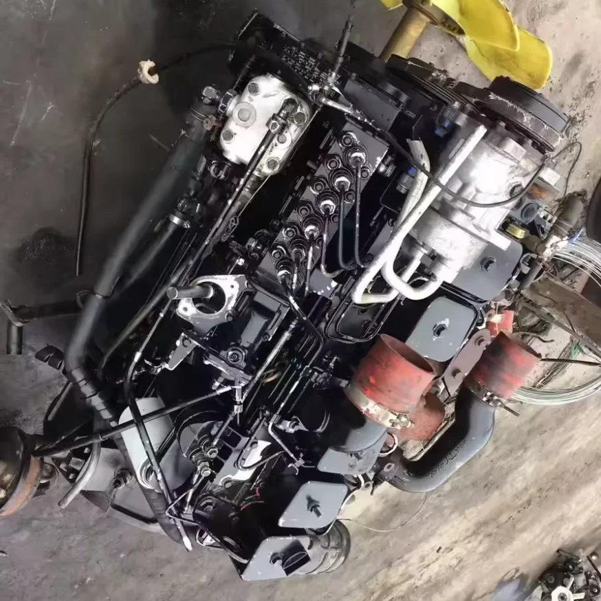 Hot sale used cum mins 6BT engine 6BT 5.9L engine assembly 6 cylinder diesel truck engine
